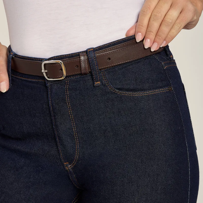 Gilmore High Rise Cropped Straight Leg Jeans