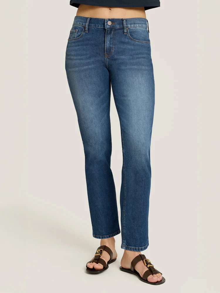 Slim Straight Ridge Jeans