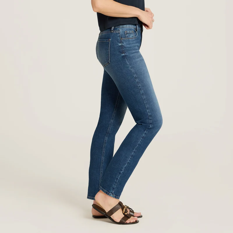 Slim Straight Ridge Jeans