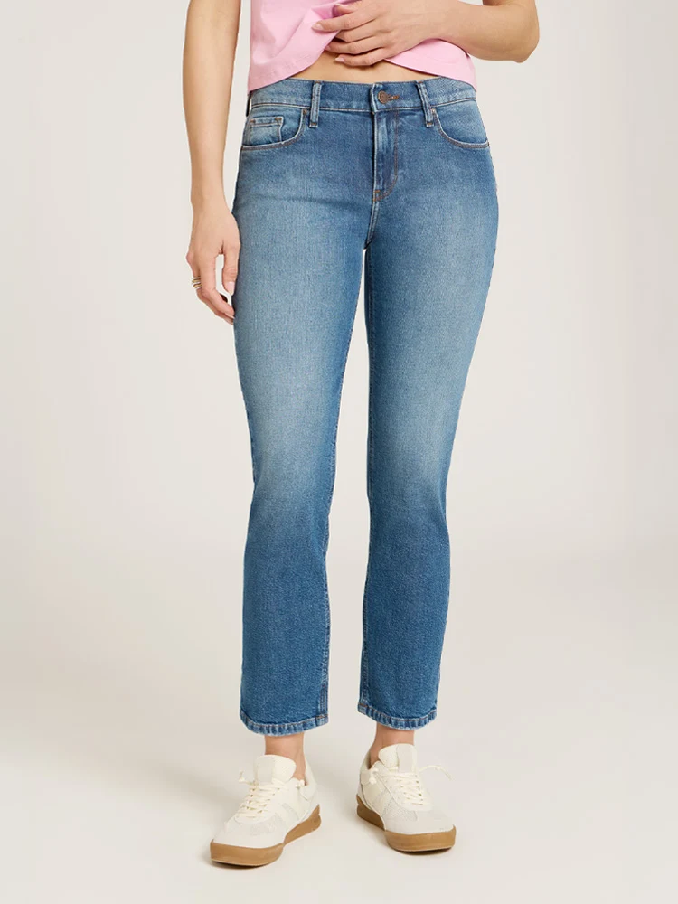 Slim Straight Ridge Jeans