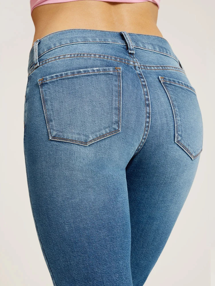 Slim Straight Ridge Jeans