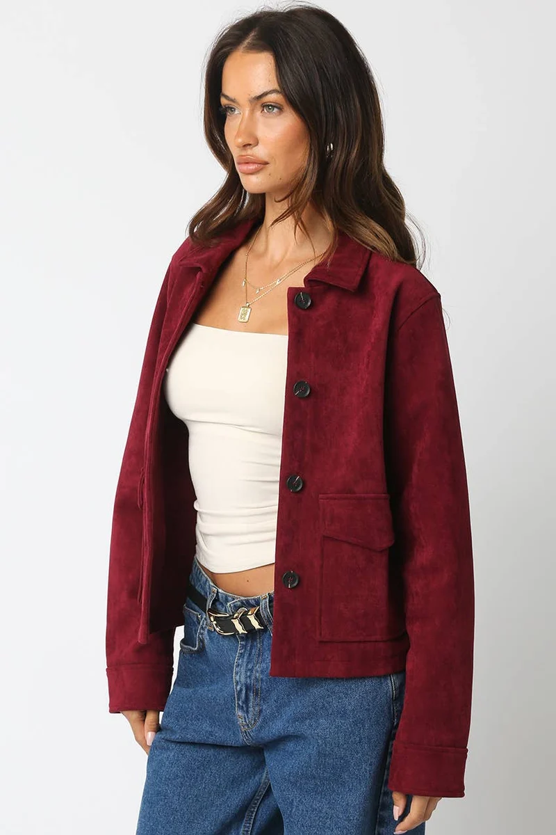 Salma Suede Jacket