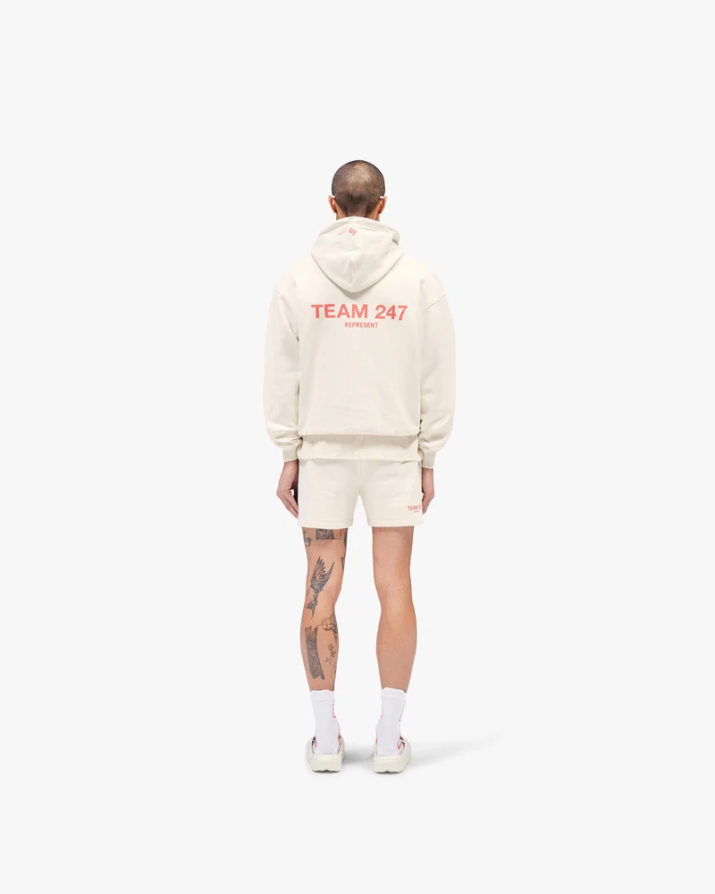 Team 247 Oversized Hoodie - Cream