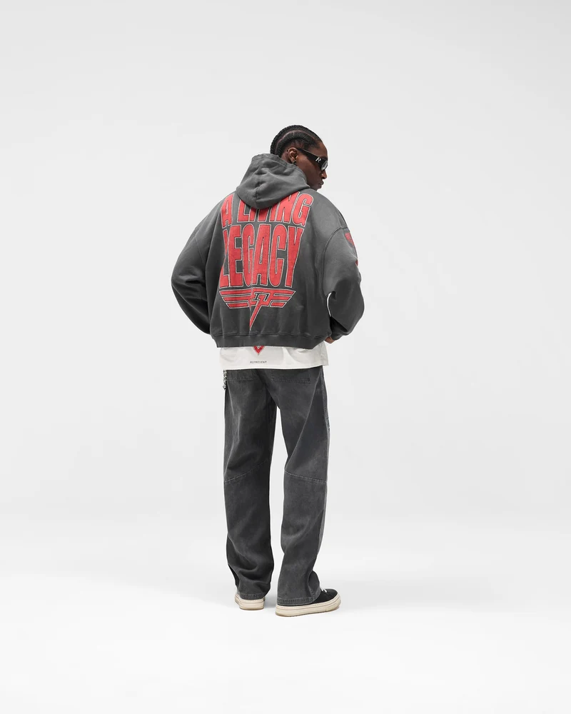 Reversible Living Legacy Tour Hoodie - Sun Fade Grey