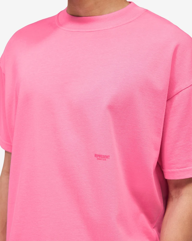 Micro Owners Club T-Shirt - Pink Lemonade