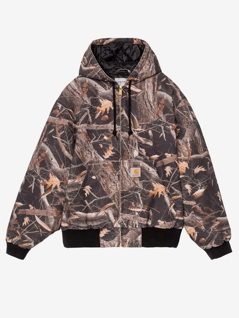 OG Active Jacket con stampa Camo Feather