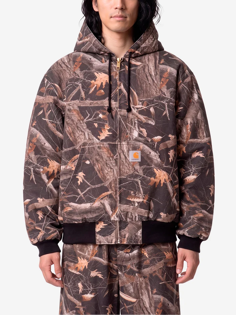 OG Active Jacket con stampa Camo Feather