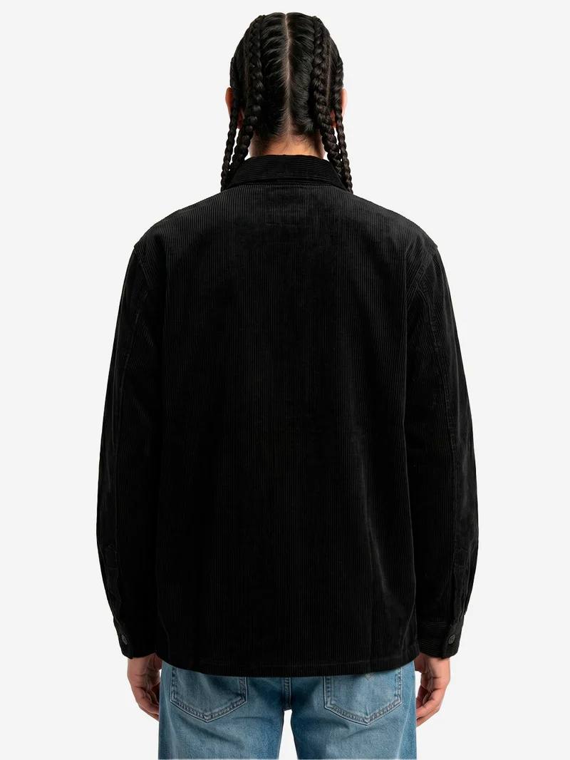 Overshirt foderata Whitsome nera