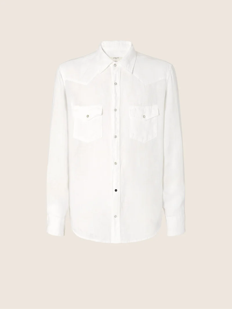 Linen Western Shirt