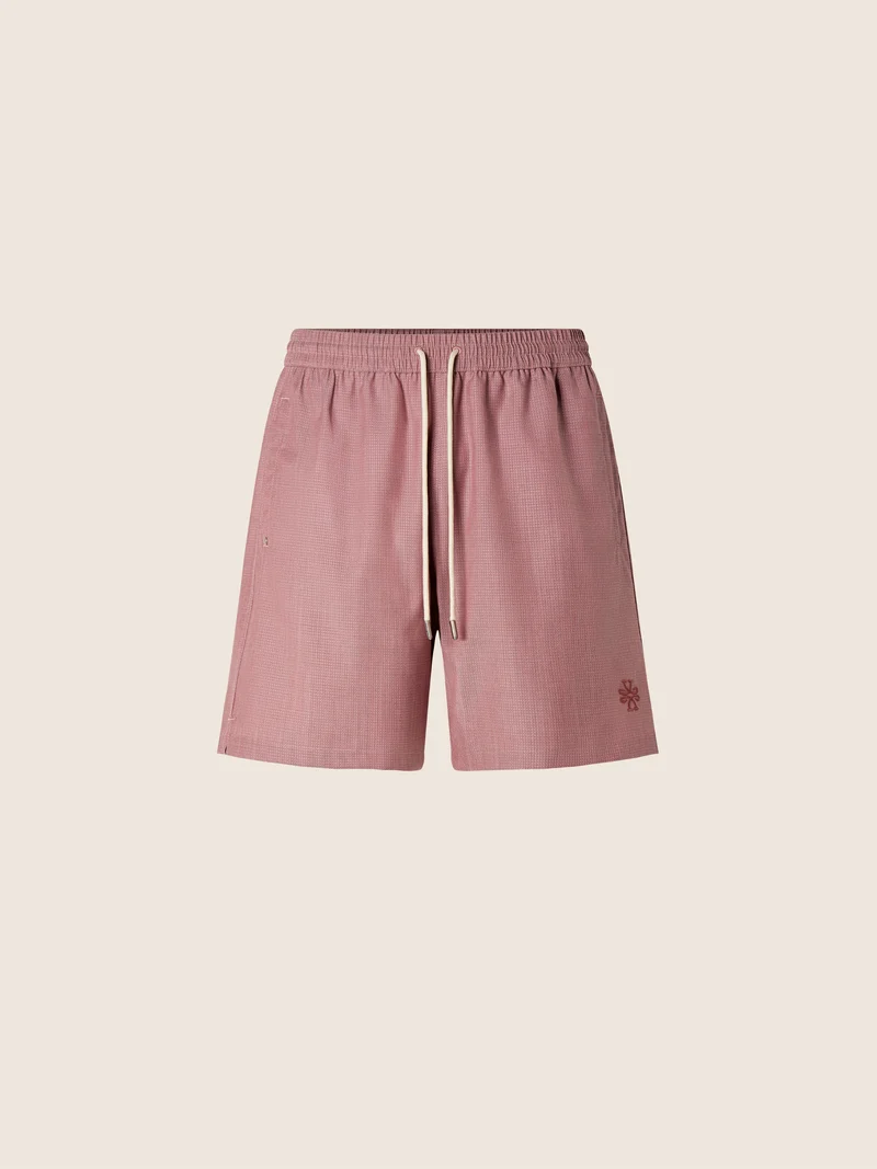 Wool and Ripstop Swim Shorts
