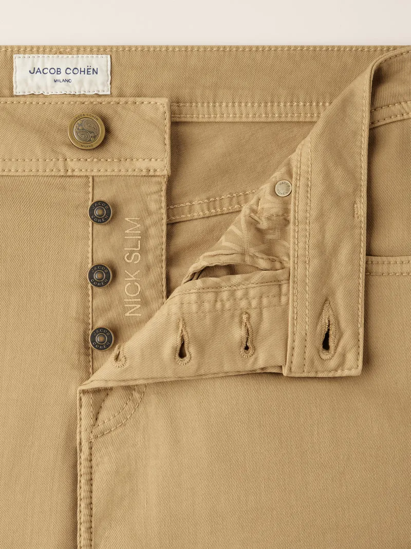 Nick Slim – Pants in Stretch Gabardine