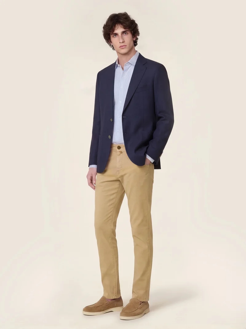 Nick Slim – Pants in Stretch Gabardine