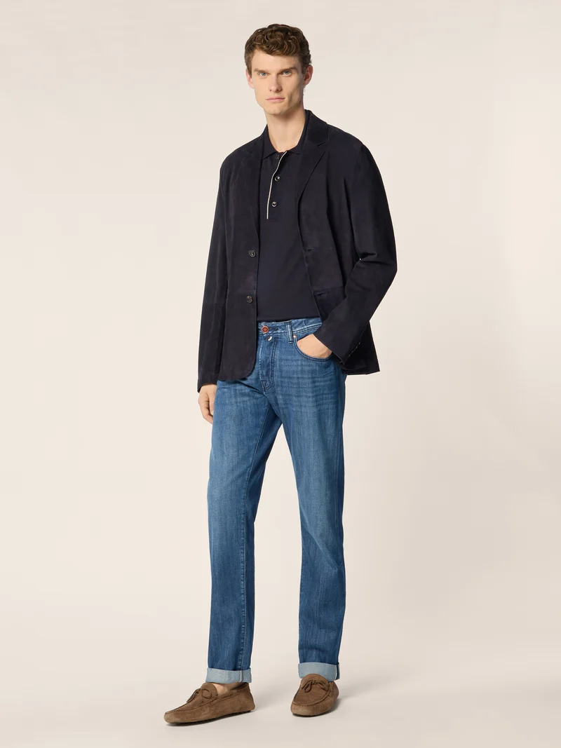 Bard LTD – Jeans in denim cimosato