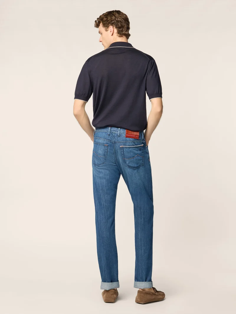 Bard LTD – Jeans in denim cimosato