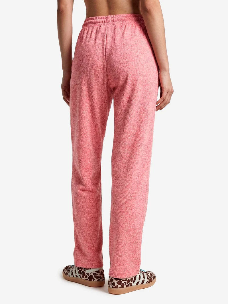 Pantaloni jogging ampi rosa