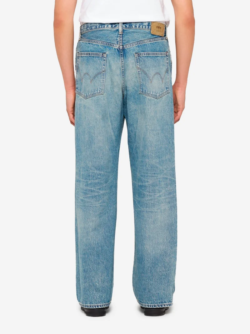 Jeans 'Wide Pant' cimosati blu chiari