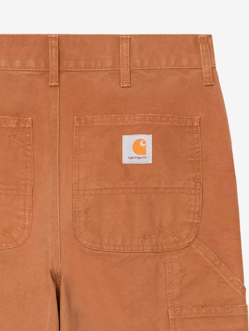 Pantaloni 'Single Knee' marroni