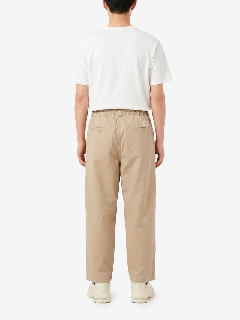 Pantaloni beige 'Marv' con pinces