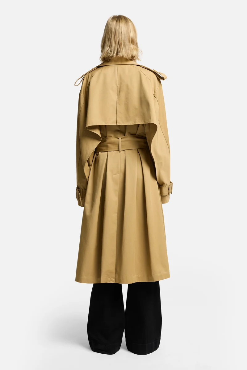 Oversized Cape Trench in Stratford