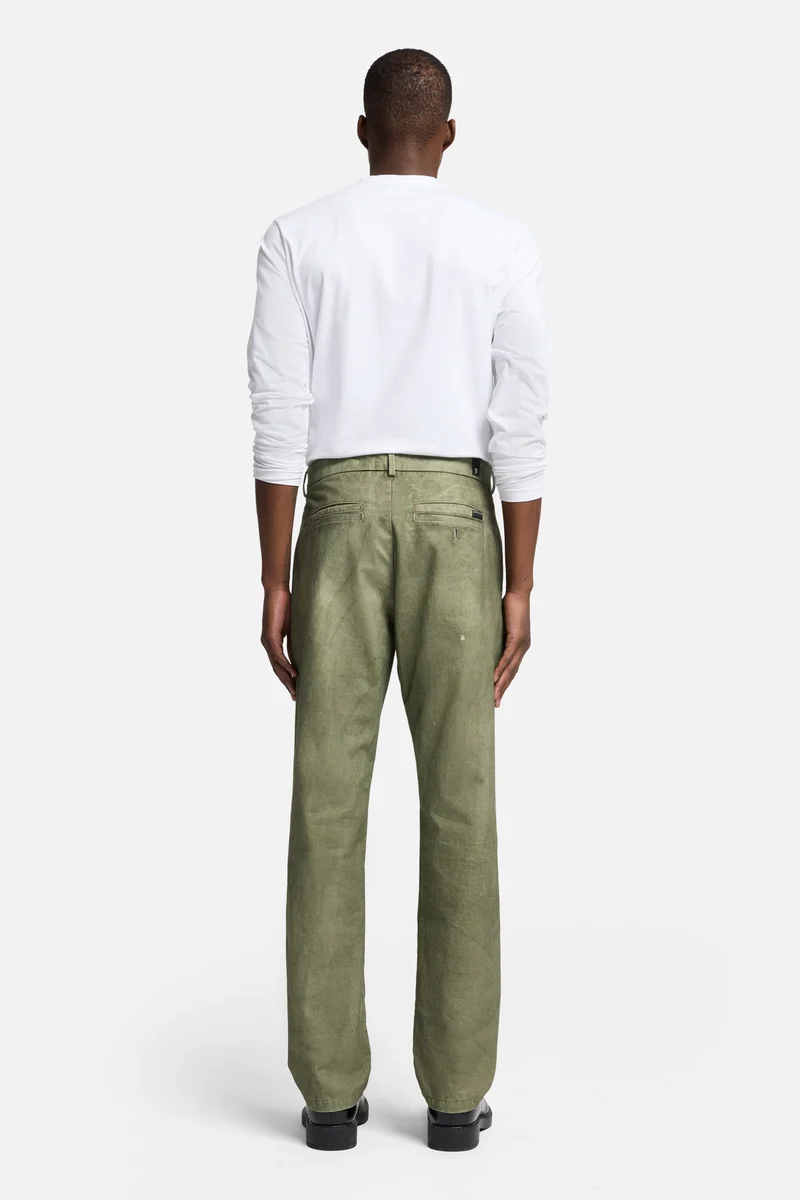 Digital Print Straight Chino in Russel