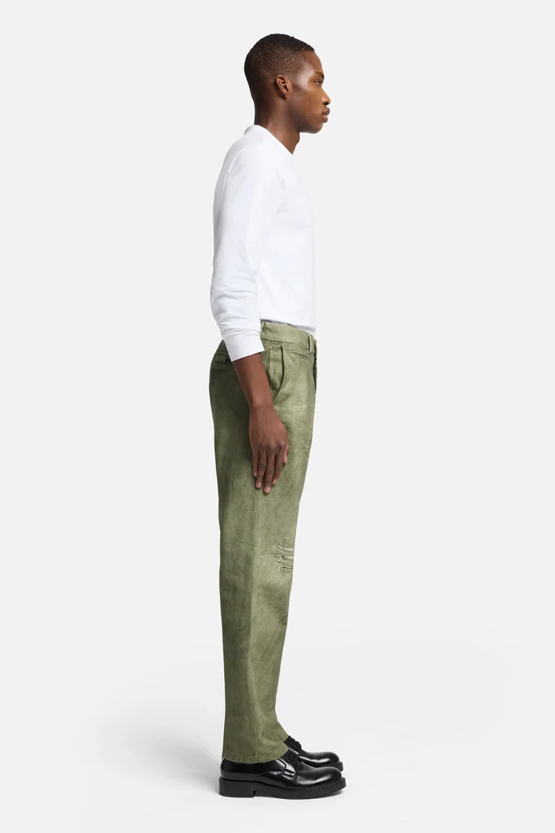 Digital Print Straight Chino in Russel