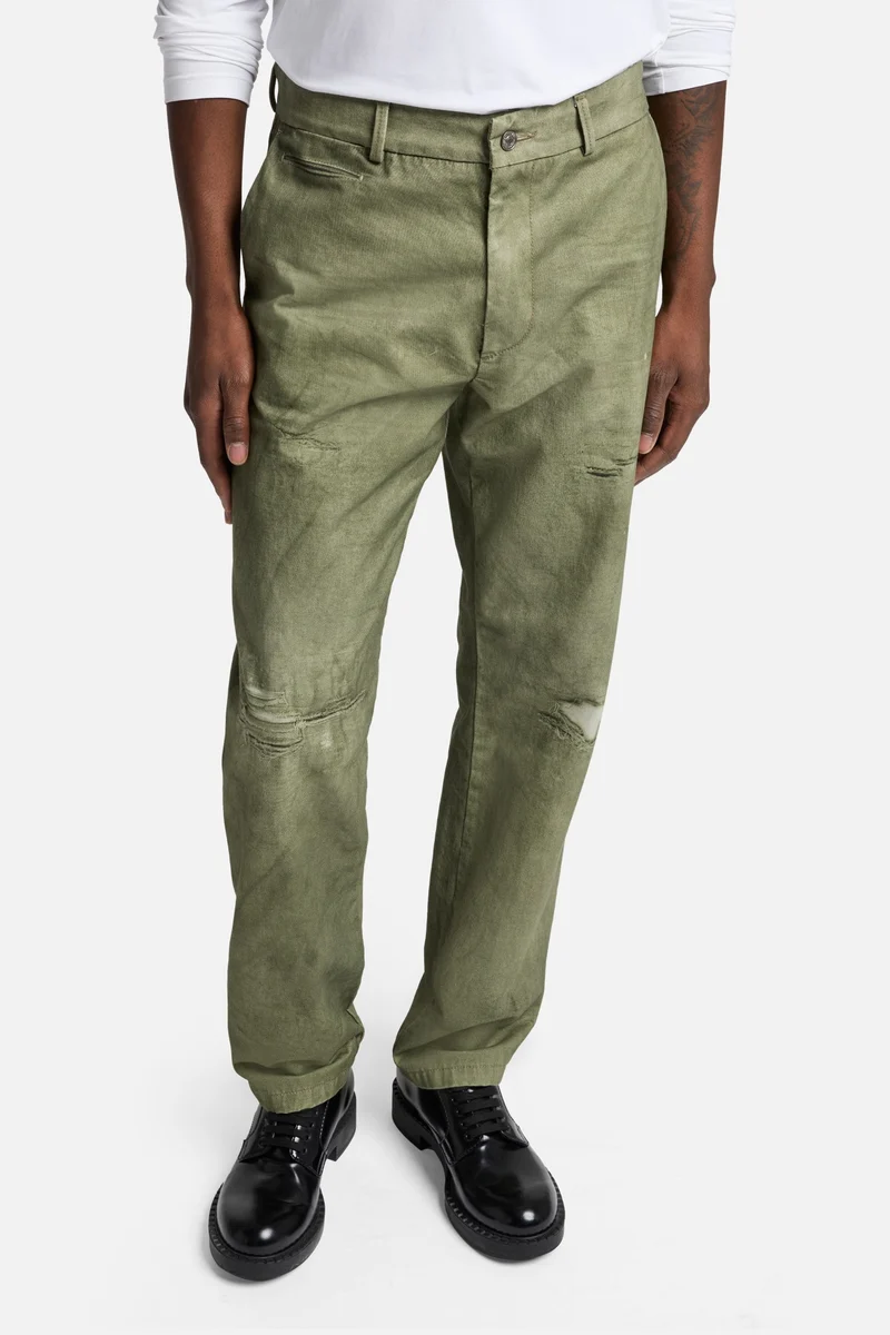 Digital Print Straight Chino in Russel