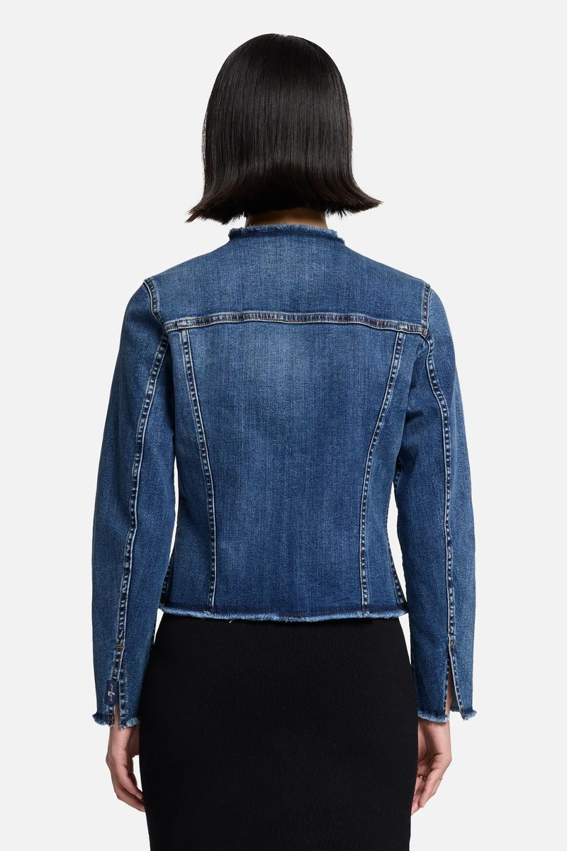Vicky Denim Jacket in Soho Light