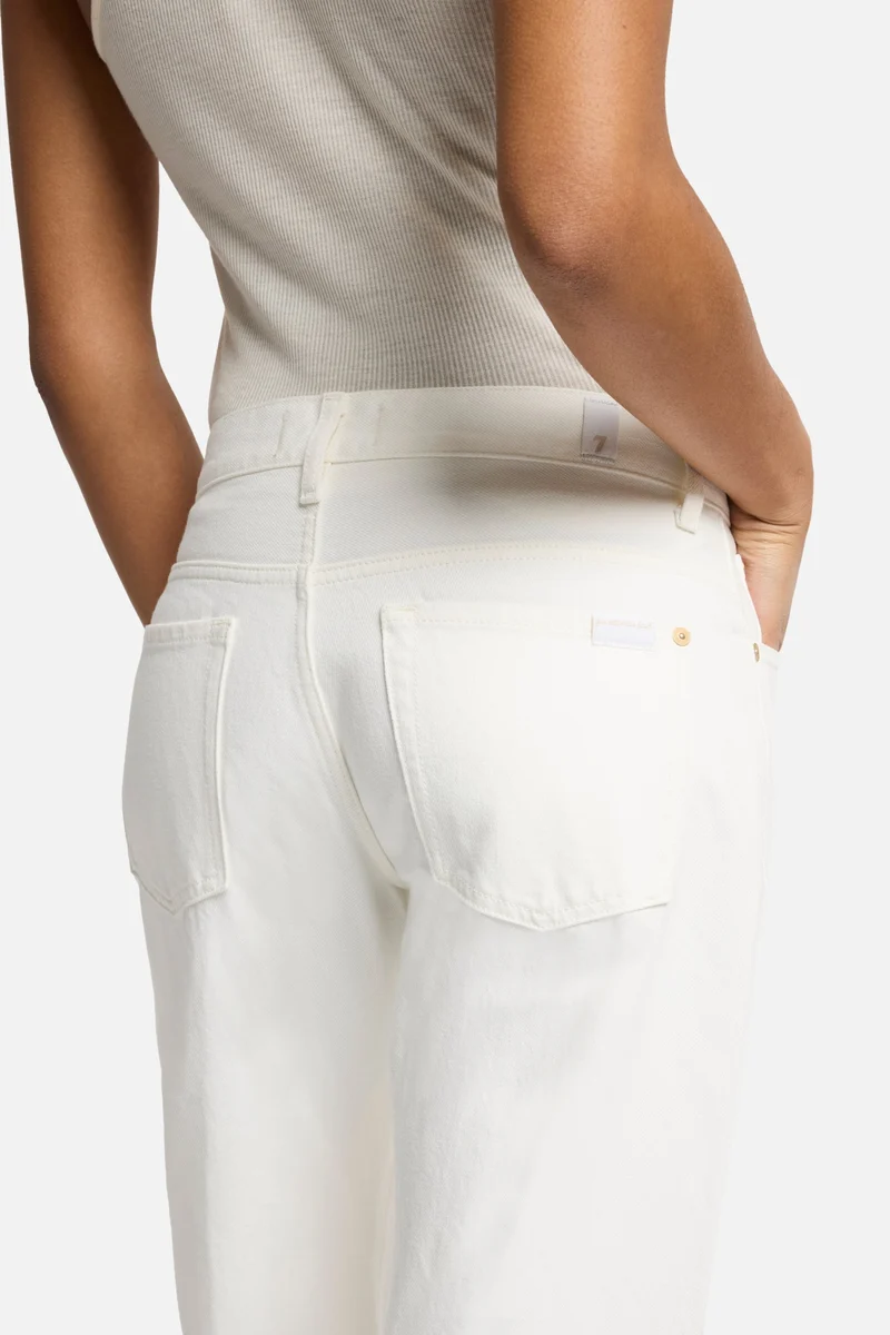 Slim Illusion Twisted Seam Spencer Flare in Milky Way