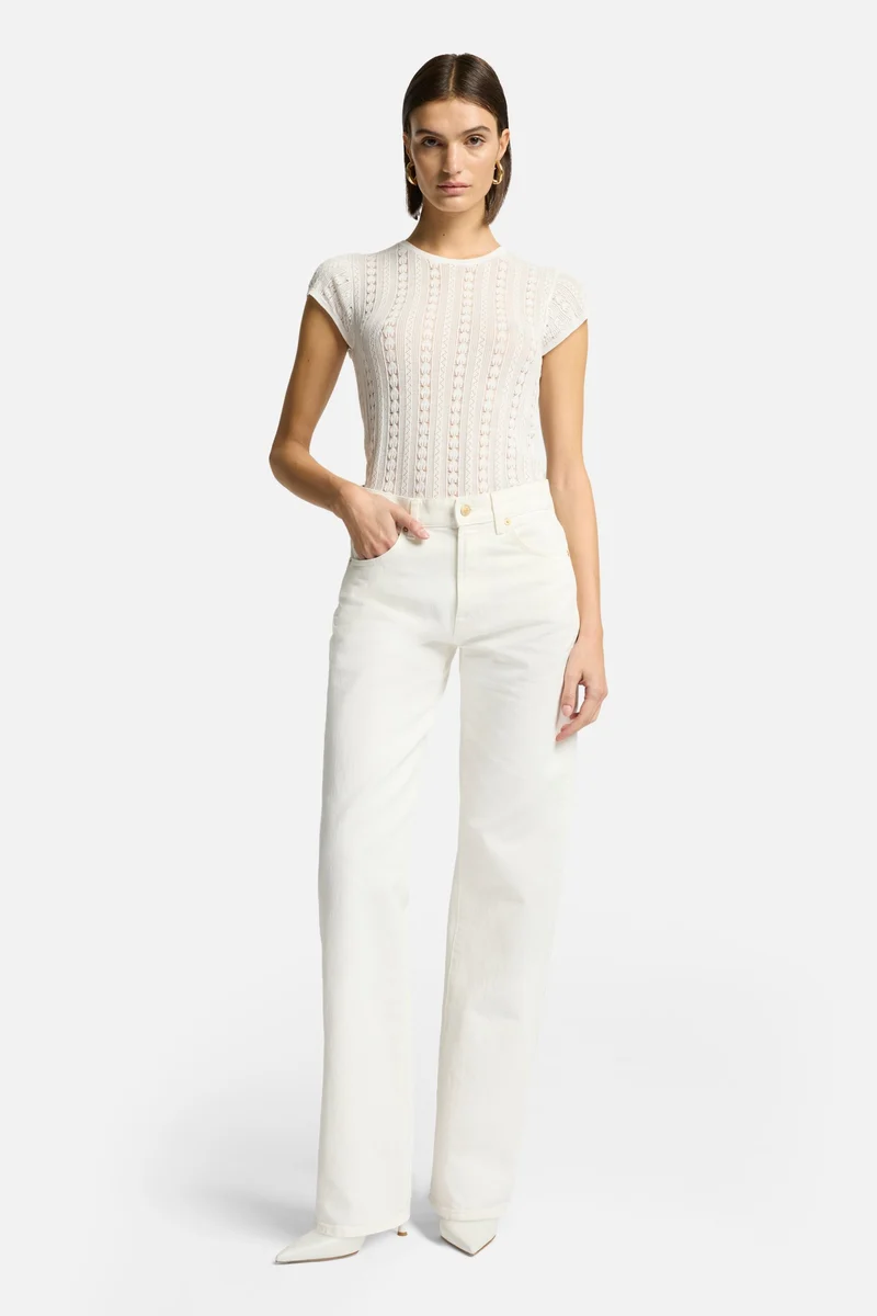 MANKIND Tess Trouser in Milky Way