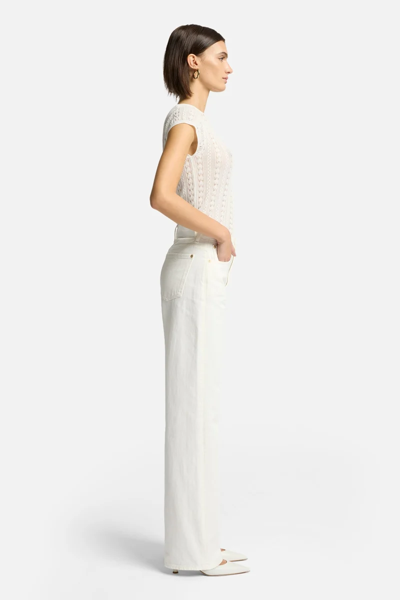 MANKIND Tess Trouser in Milky Way