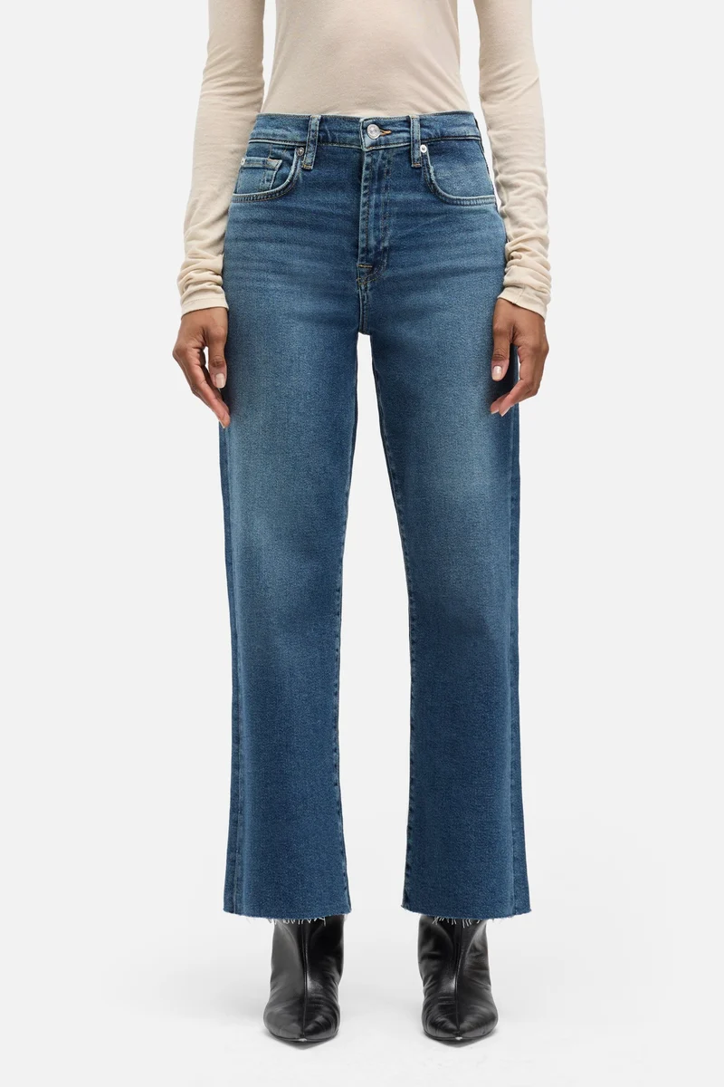 Luxe Vintage Cropped Alexa in Bay