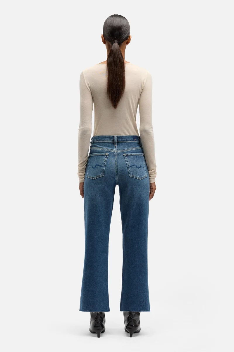 Luxe Vintage Cropped Alexa in Bay