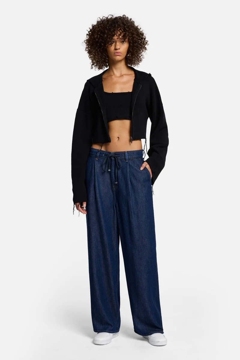 Denim Lustre Tilda Pant in Coco