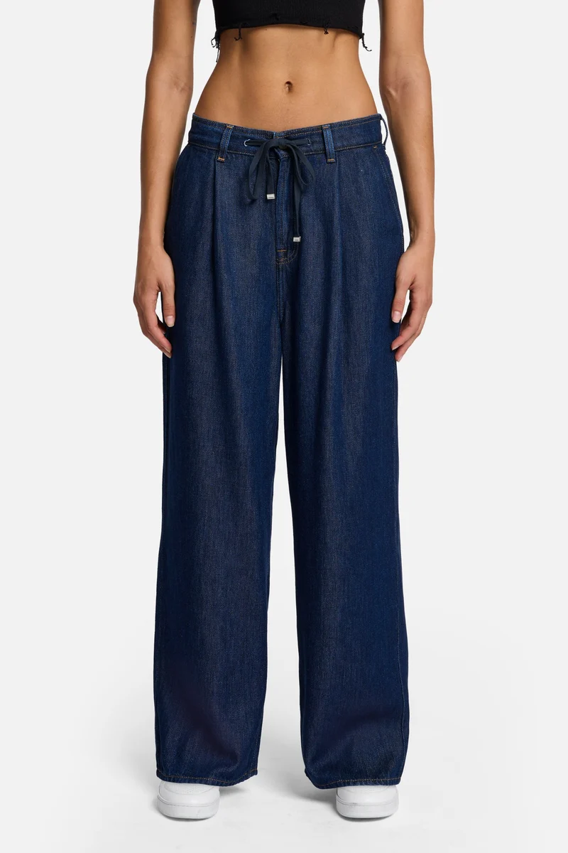 Denim Lustre Tilda Pant in Coco