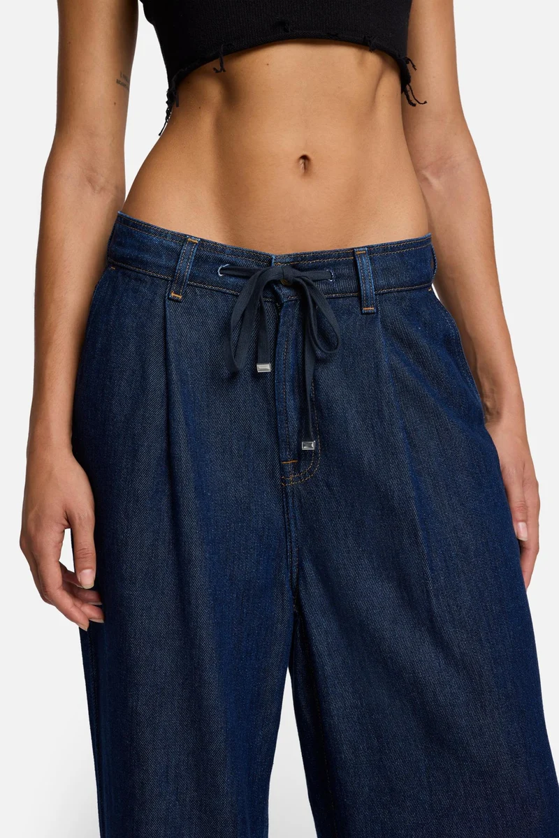 Denim Lustre Tilda Pant in Coco