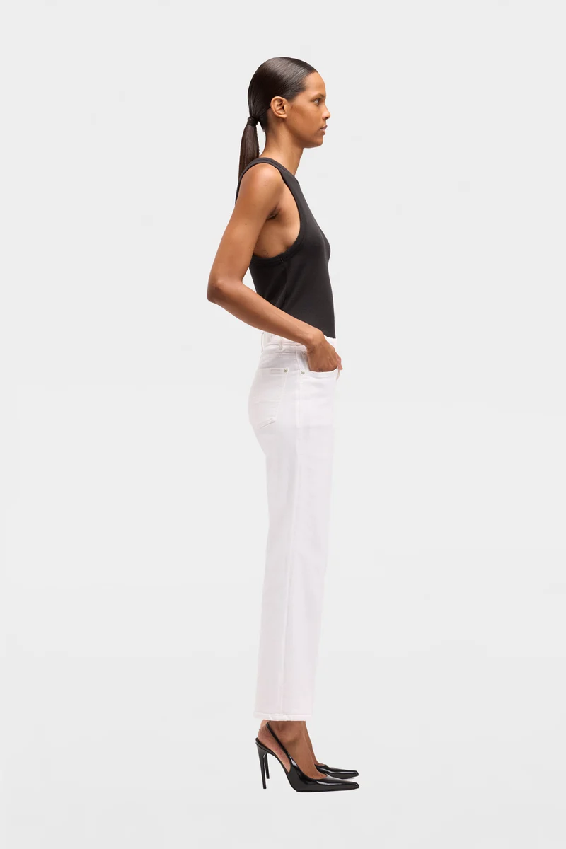 Luxe Vintage Calie Straight Ankle in Soleil