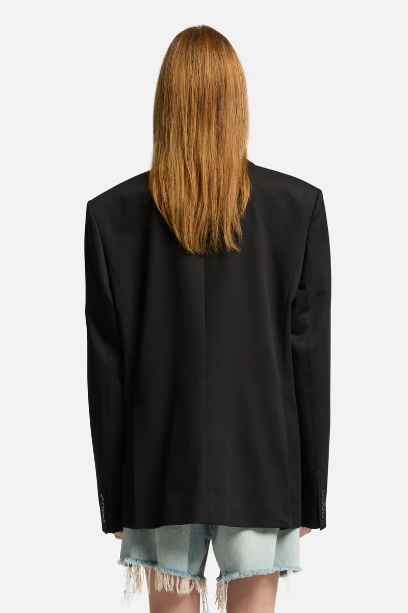 Double Breasted Blazer in Black