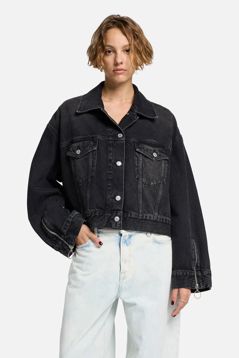MANKIND Oli Cropped Trucker in Hustle