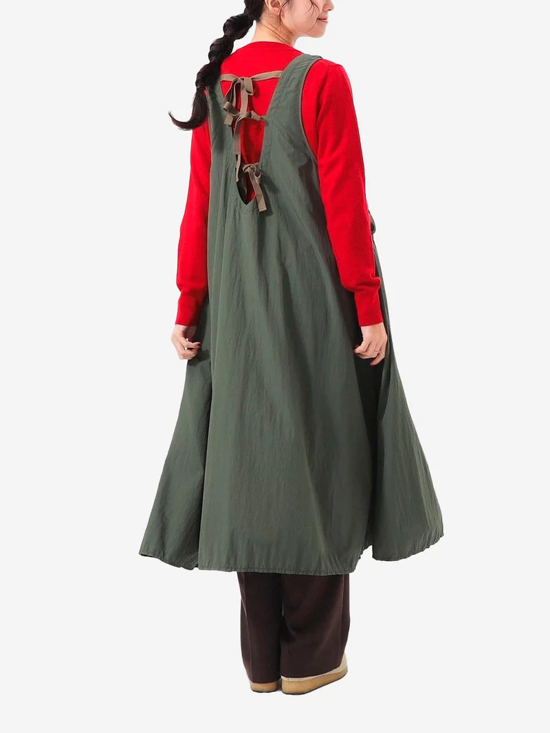 Abito Military verde Multifunzionale in Nylon Tussar C-1