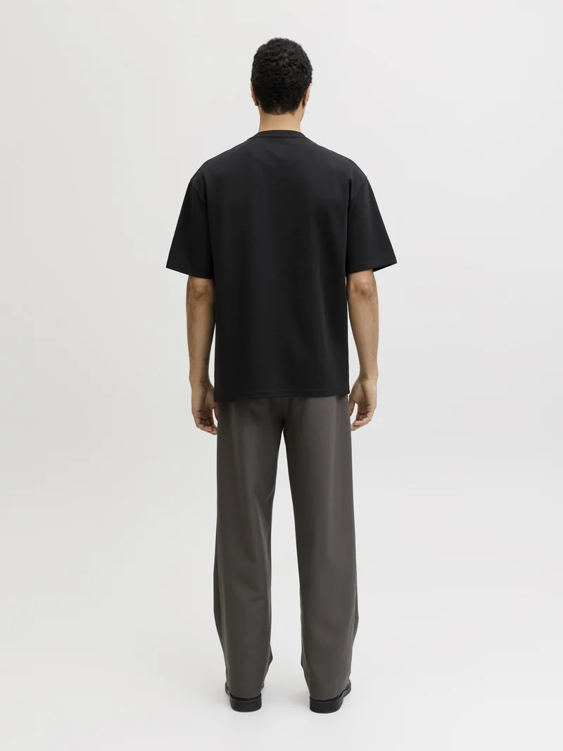 JPRBLAETHAN SS LOGO TEE SN, Black