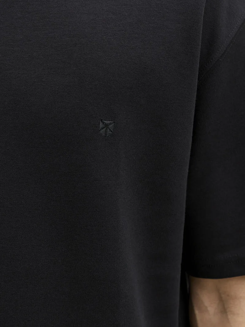 JPRBLAETHAN SS LOGO TEE SN, Black