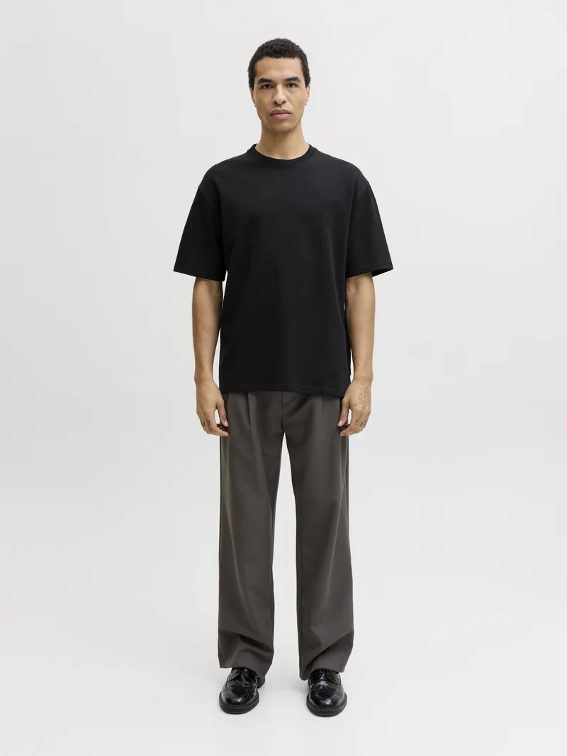JPRBLAETHAN SS LOGO TEE SN, Black