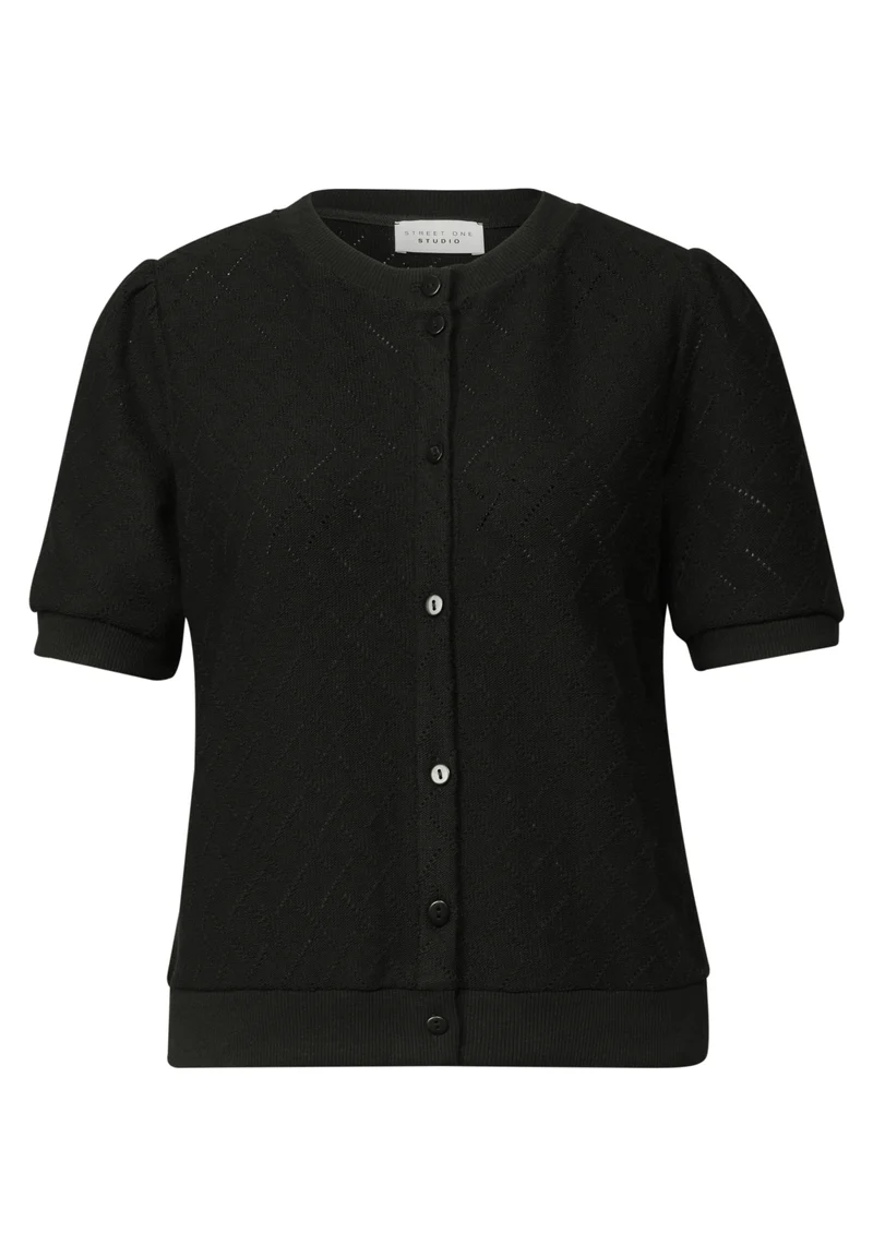 Studio_Short structure jacket, Black