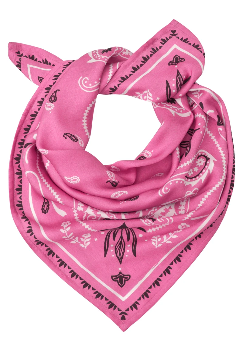 Studio_Printed Nicki Satin Squ, simply pink