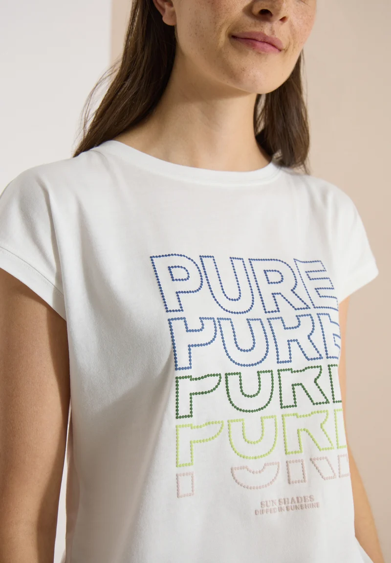 TOS Pure FP T-Shirt, vanilla white