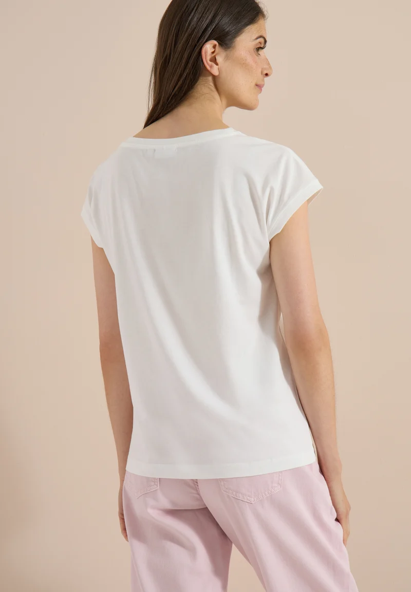 TOS Pure FP T-Shirt, vanilla white