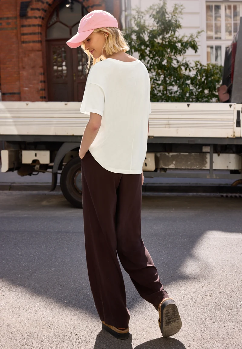 Studio_CIAO partprint shirt, off white