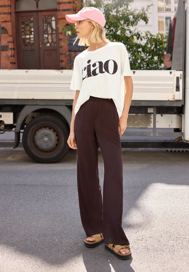 Studio_CIAO partprint shirt, off white