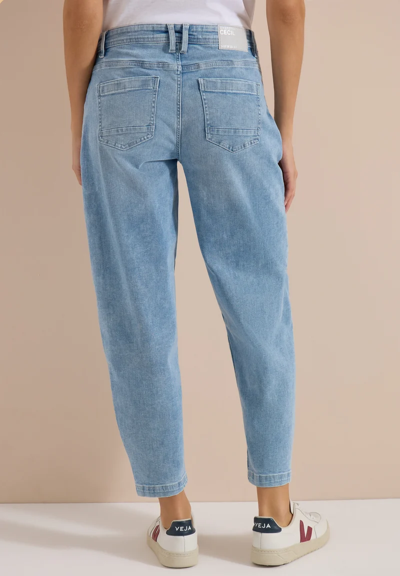Style TOS Scarlett BARREL Ligh, light blue used wash