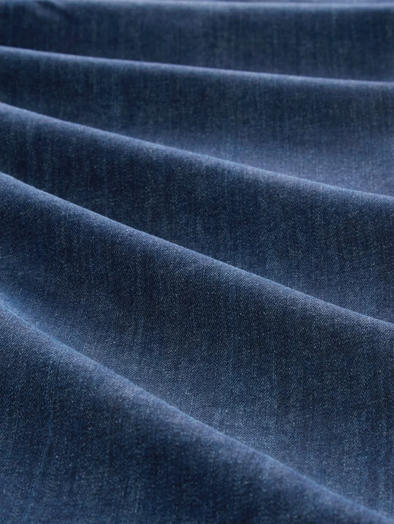 TTMAYA TAPERED, Clean Dark Stone Blue Denim